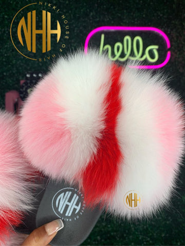 STRAWBERRY SWIRL BBW Fox Fur